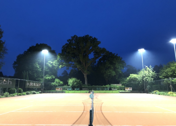 Foto baanverlichting TC t Laer