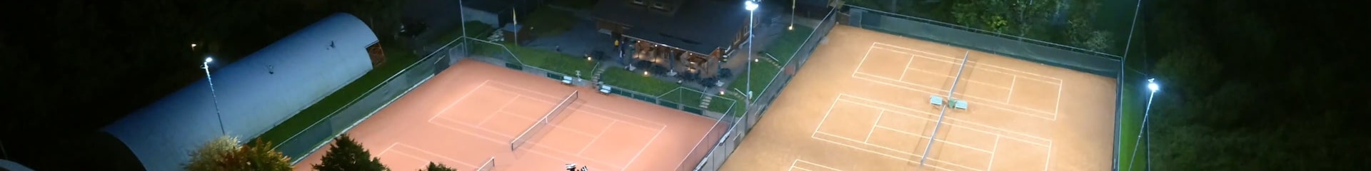 Tc De Schapenkolk, avondbeelden drone4